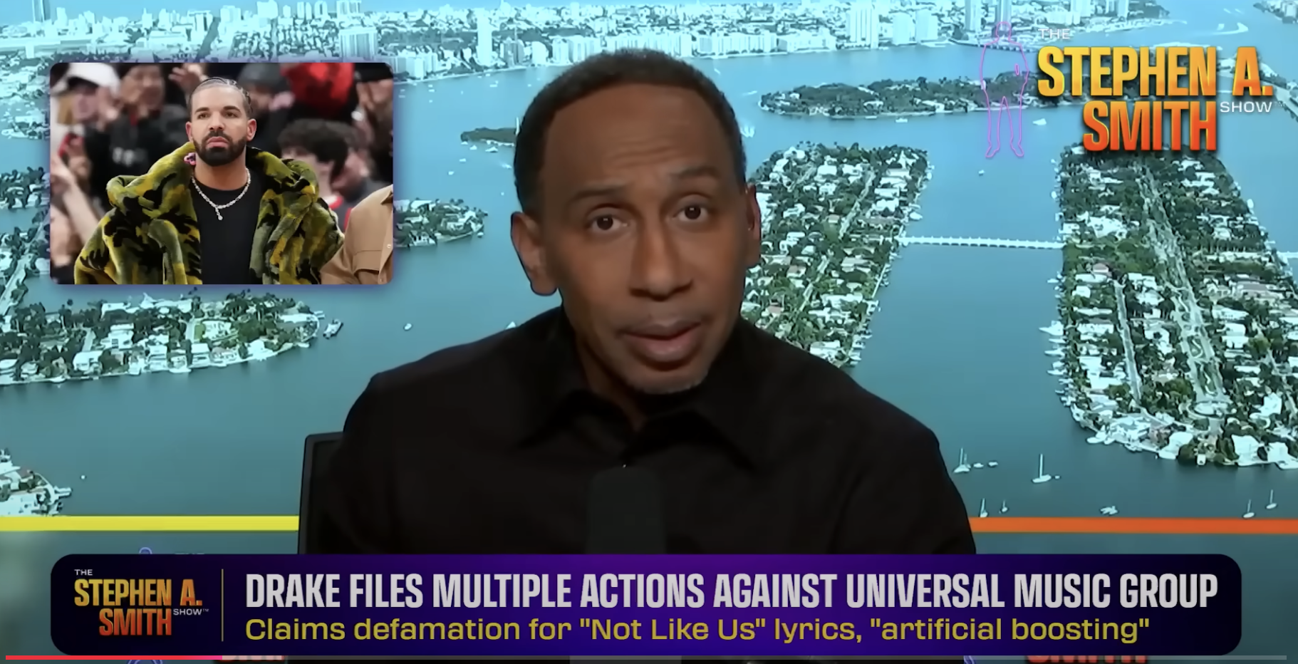 Stephen A. Smith Crosses Hip Hop Beef Lines